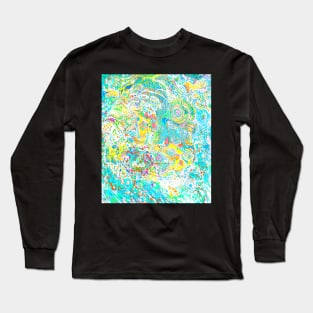 Dragon slaying dragon abstract Long Sleeve T-Shirt